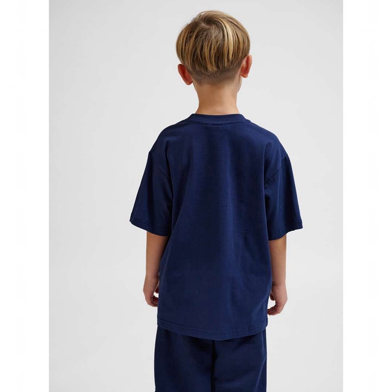 Hummel Jr Loose S/S Bee T-shirt Barn Marinblå | 663811-238