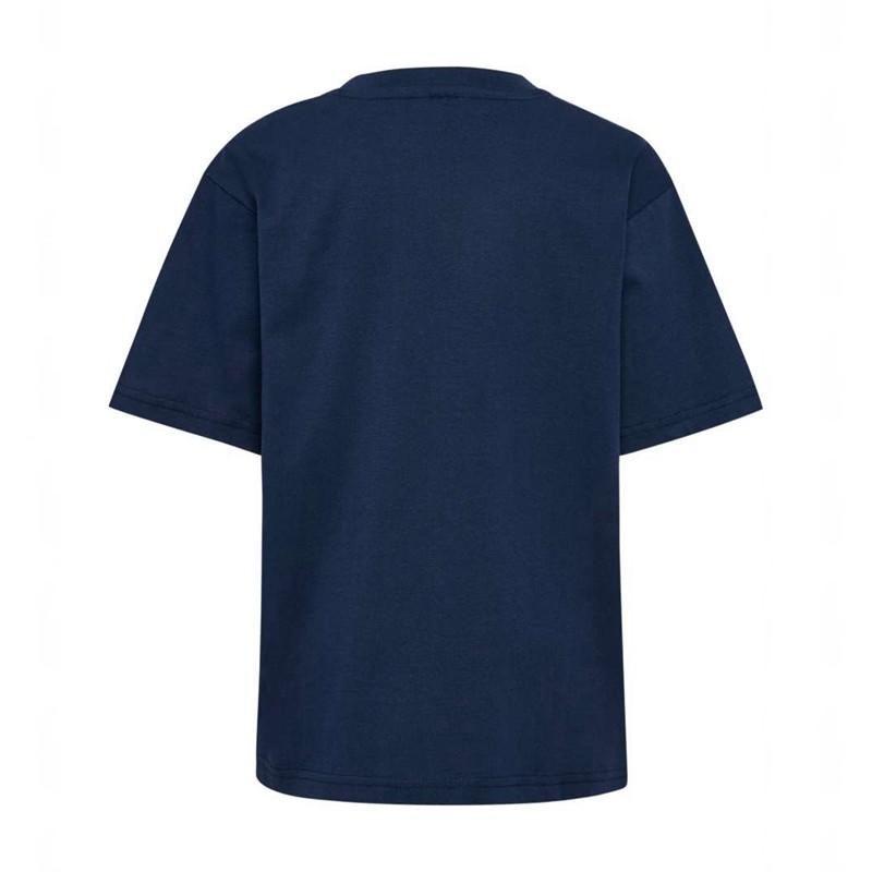 Hummel Jr Loose S/S Bee T-shirt Barn Marinblå | 663811-238