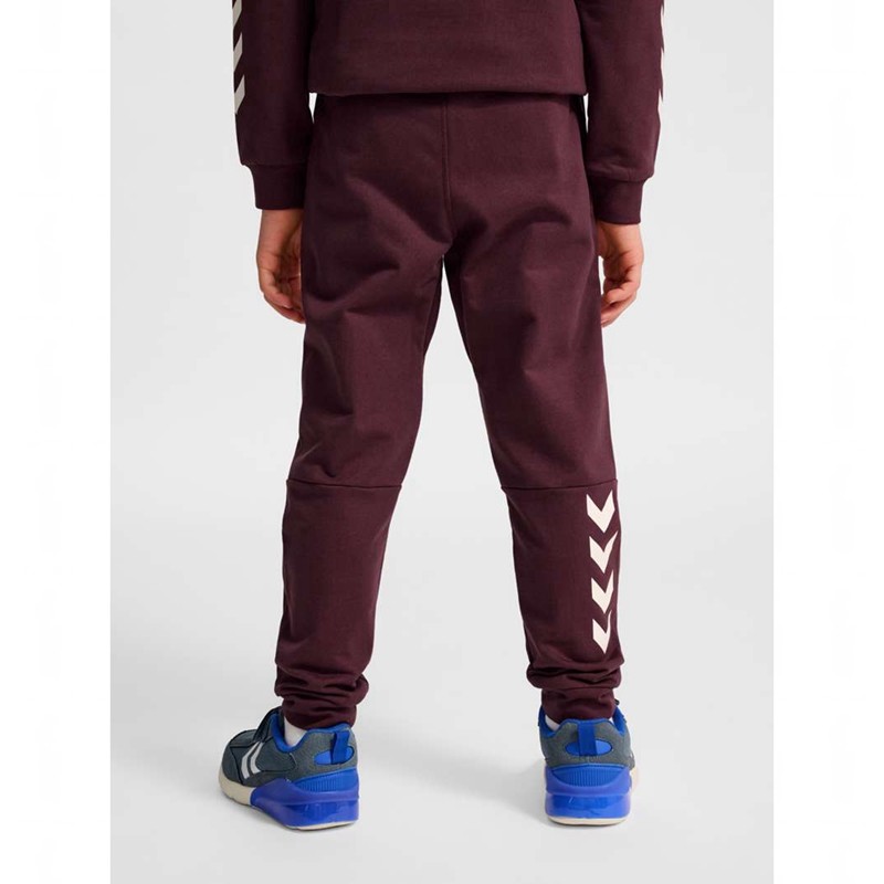Hummel Jr Regular Adj Waist Byxor Barn Vinröda | 102510-095