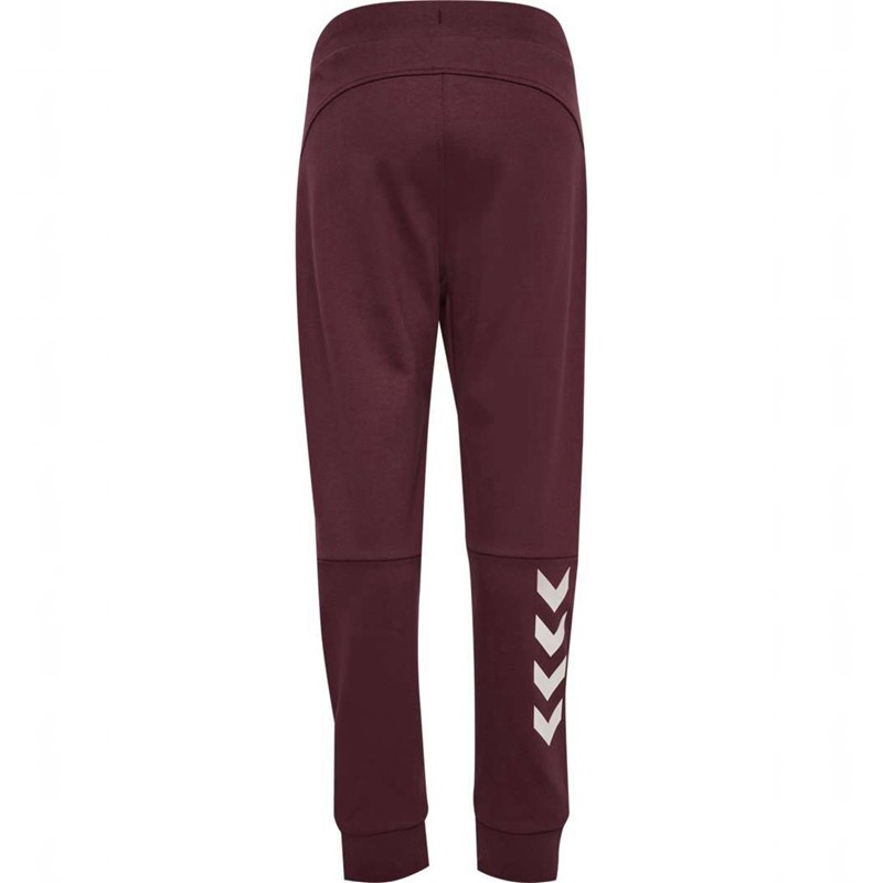 Hummel Jr Regular Adj Waist Byxor Barn Vinröda | 102510-095