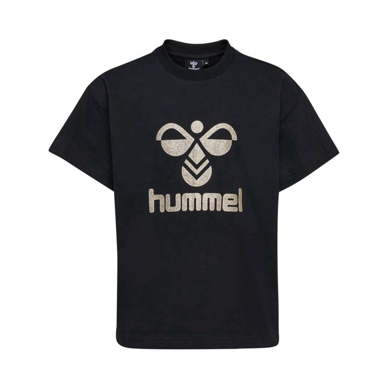 Hummel Karoline S/S T-shirt Barn Svarta | 435970-313
