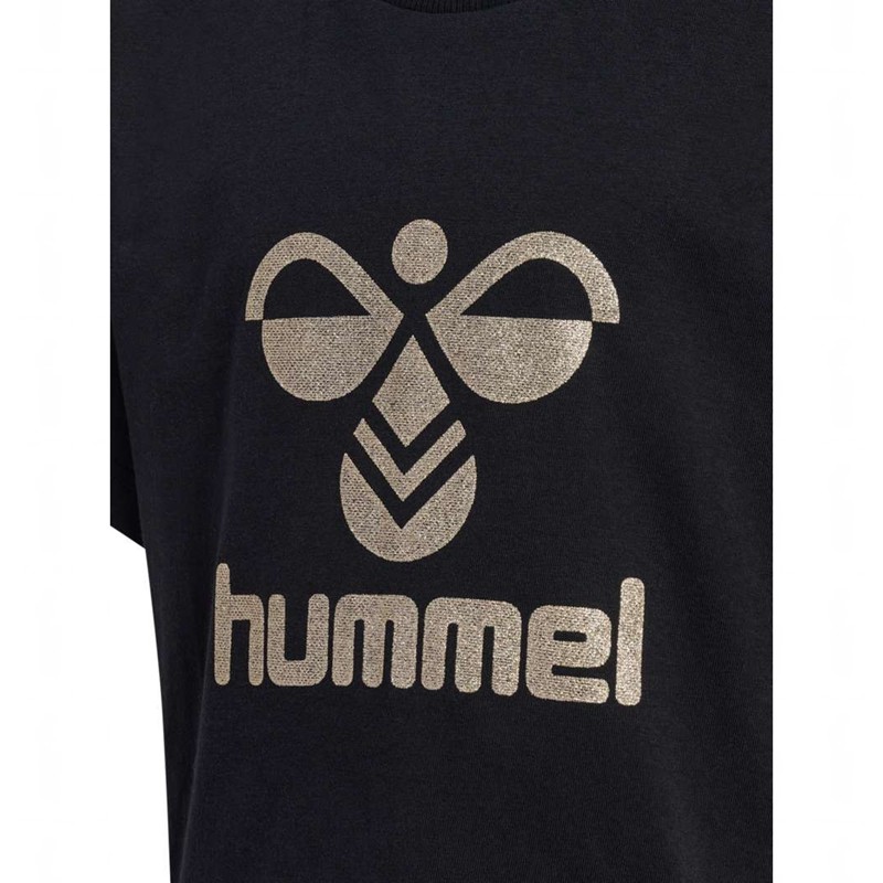 Hummel Karoline S/S T-shirt Barn Svarta | 435970-313