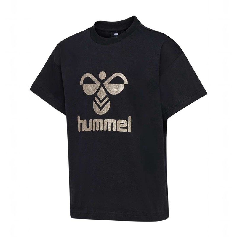 Hummel Karoline S/S T-shirt Barn Svarta | 435970-313