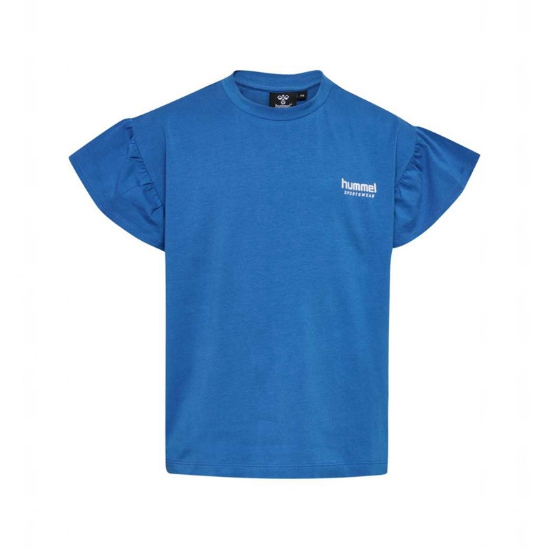 Hummel Kasandra S/S T-shirt Barn Blå | 293129-933