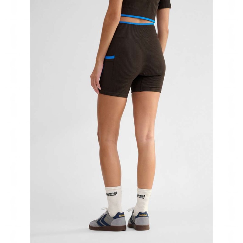 Hummel Knitteds Tights Shorts Dam Choklad | 941501-285