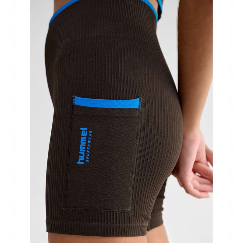 Hummel Knitteds Tights Shorts Dam Choklad | 941501-285