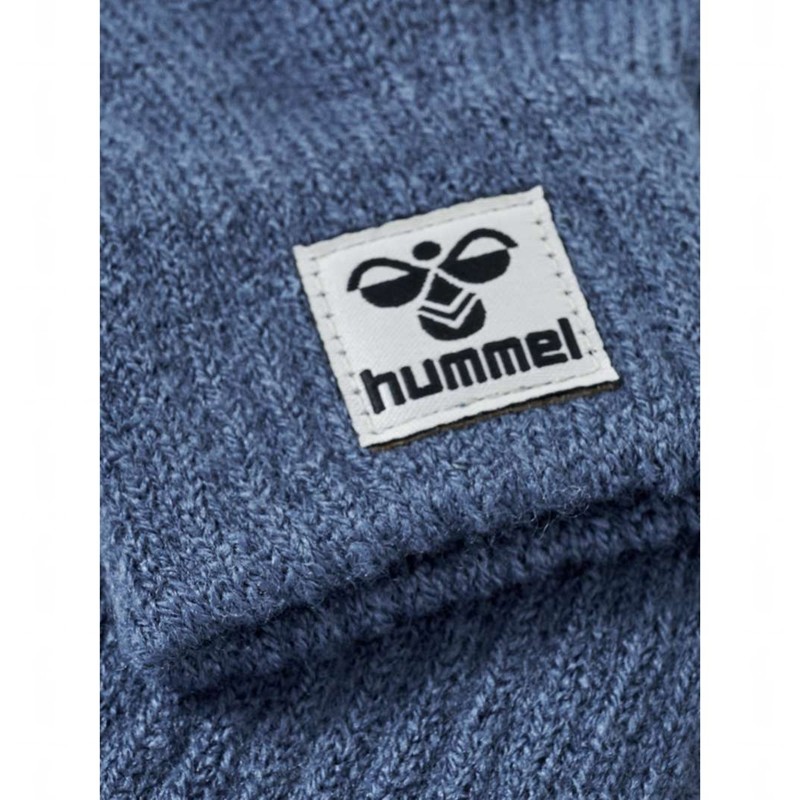 Hummel Kvint 3 Pk Handskar Barn Blå | 050255-035