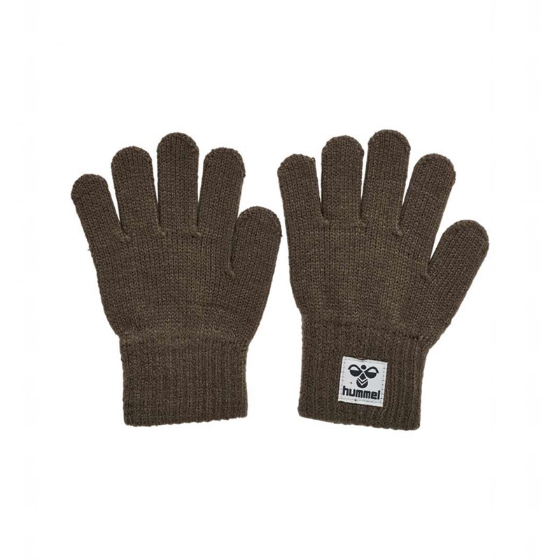 Hummel Kvint 3 Pk Handskar Barn Bruna | 295734-418