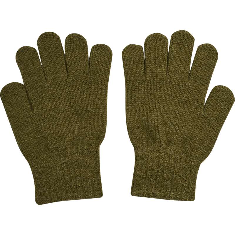 Hummel Kvint Handskar Barn Olivgröna | 870555-398