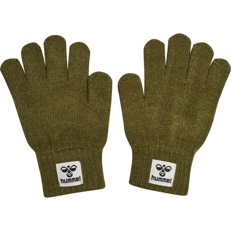 Hummel Kvint Handskar Barn Olivgröna | 870555-398