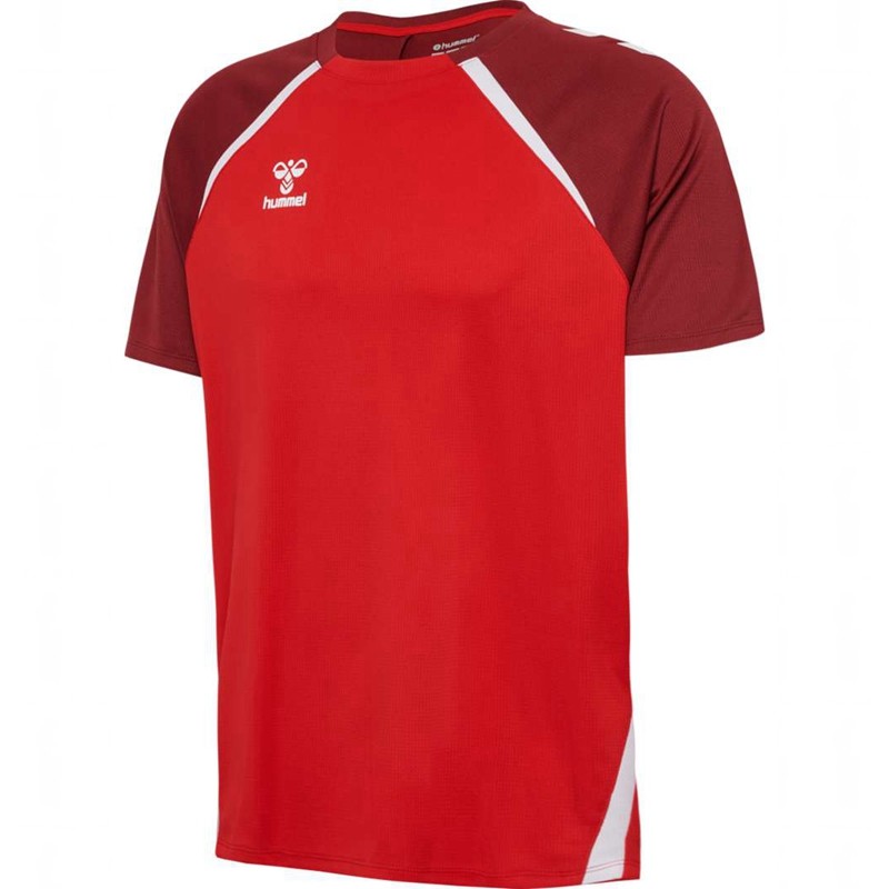 Hummel Lead 2.0 S/S Jersey Herr Röda | 932572-405