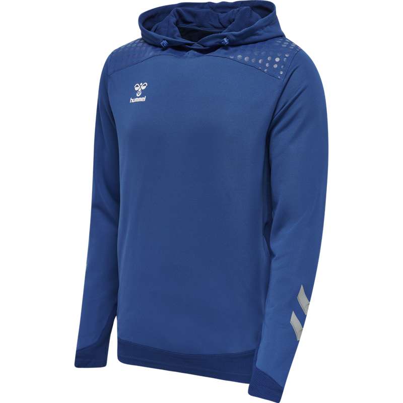Hummel Lead Poly Hoodie Herr Blå | 384946-180