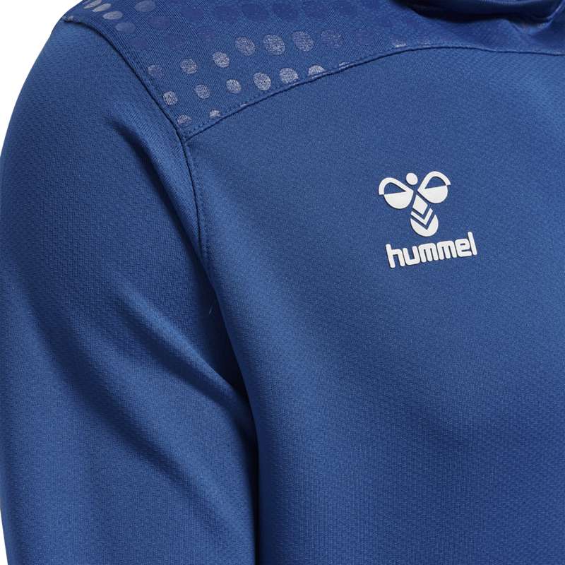 Hummel Lead Poly Hoodie Herr Blå | 384946-180