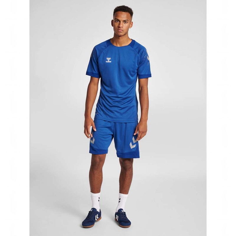 Hummel Lead Poly Shorts Herr Blå | 977202-829