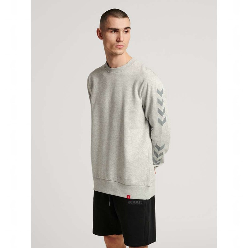 Hummel Legacy Chevron Tröjor Herr Grå | 757356-447