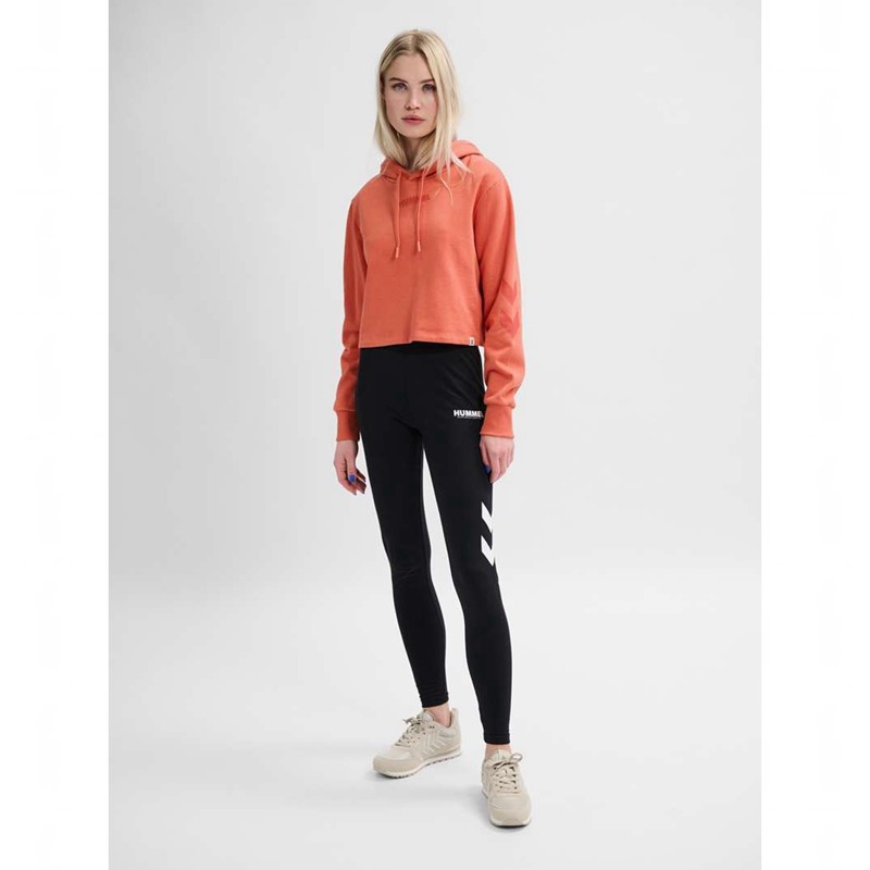 Hummel Legacy Cropped Hoodie Dam Aprikos | 441114-379