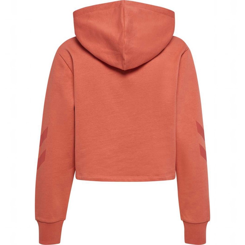 Hummel Legacy Cropped Hoodie Dam Aprikos | 441114-379