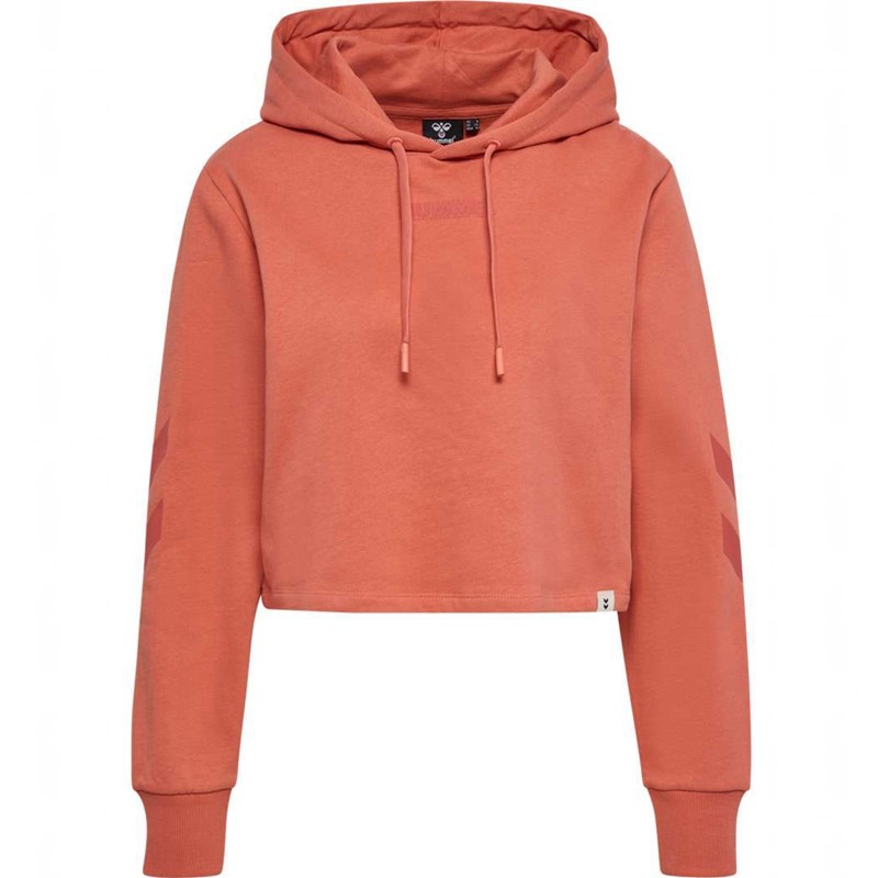 Hummel Legacy Cropped Hoodie Dam Aprikos | 441114-379