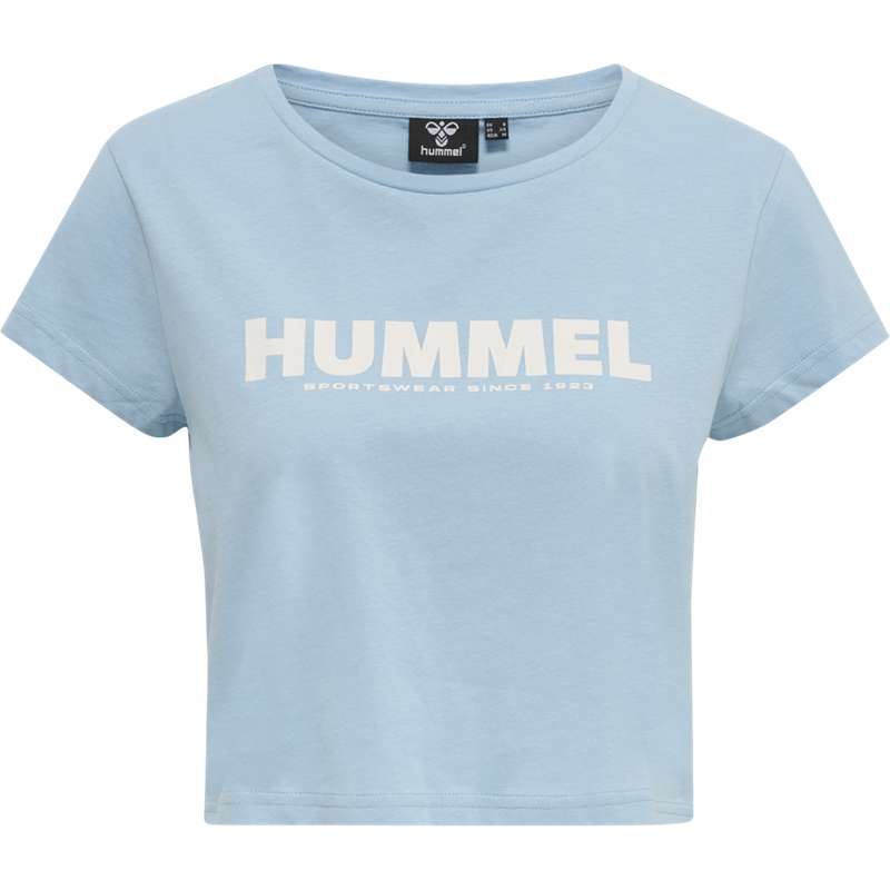 Hummel Legacy Cropped T-shirt Dam Blå | 318302-272