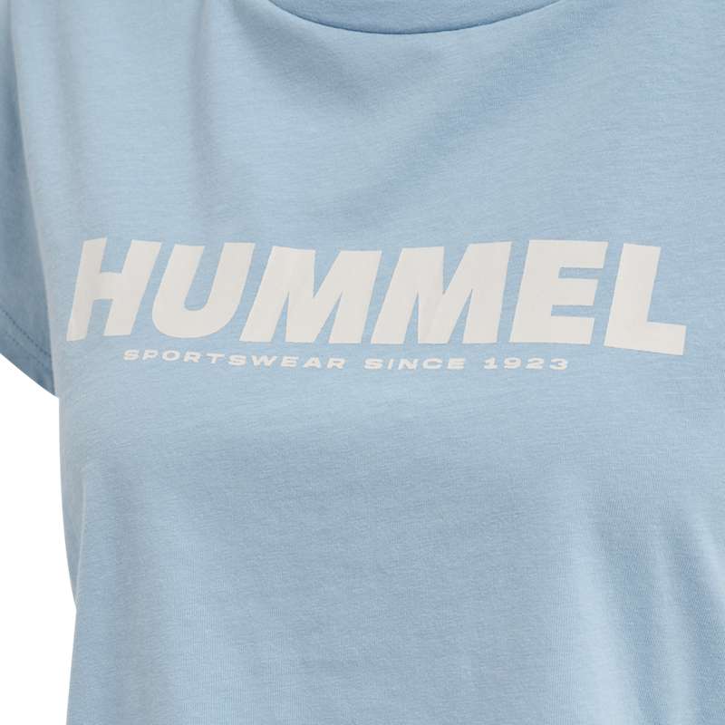 Hummel Legacy Cropped T-shirt Dam Blå | 318302-272