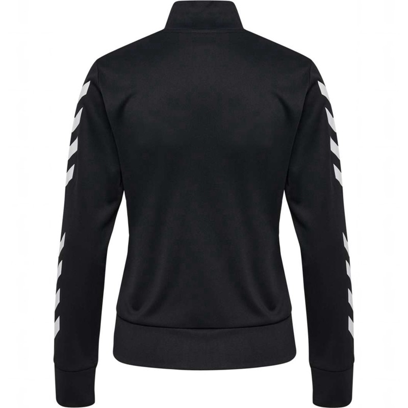 Hummel Legacy Evy Poly Zip Jackor Dam Svarta | 232247-595