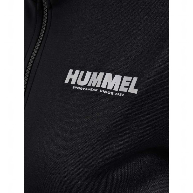 Hummel Legacy Evy Poly Zip Jackor Dam Svarta | 232247-595