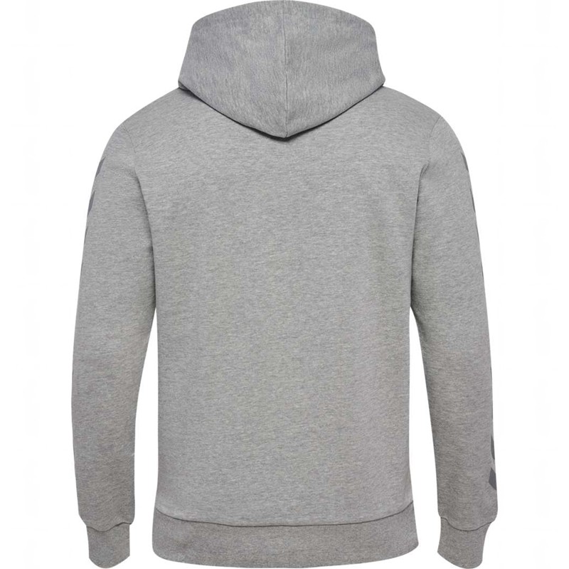 Hummel Legacy Hoodie + Shorts Set Herr Grå | 452442-878