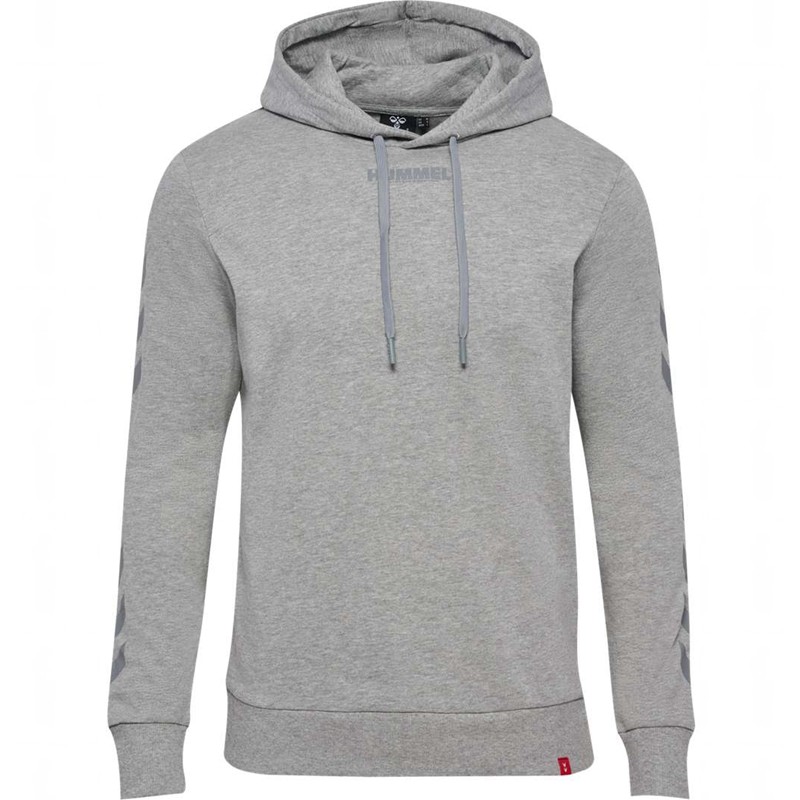 Hummel Legacy Hoodie + Shorts Set Herr Grå | 452442-878