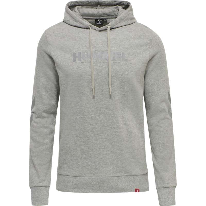 Hummel Legacy Logo Plus Hoodie Herr Grå | 156301-045