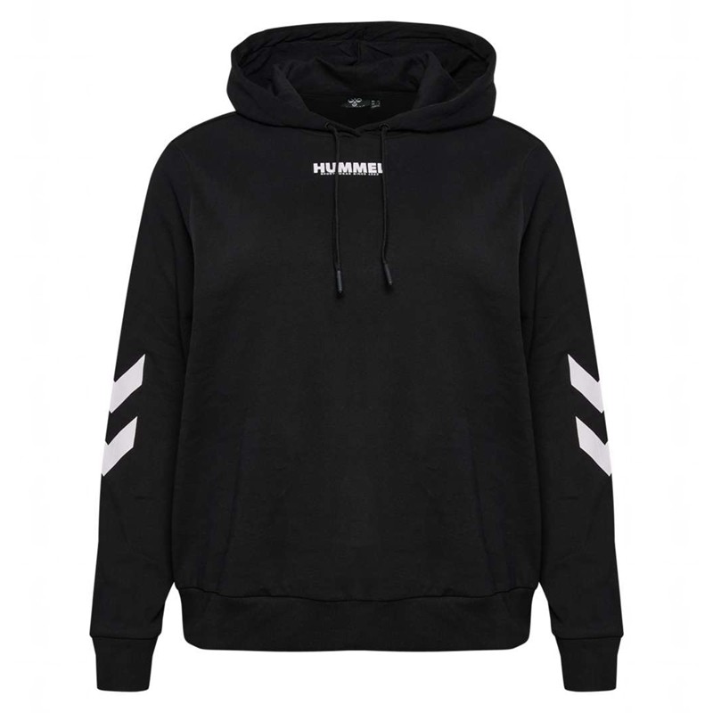 Hummel Legacy Plus Hoodie Dam Svarta | 413246-929