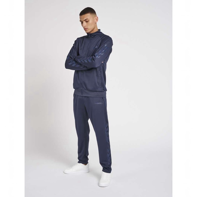 Hummel Legacy Poly Zip Jackor Herr Marinblå | 629025-490