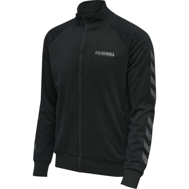 Hummel Legacy Poly Zip Jackor Herr Svarta | 303116-707