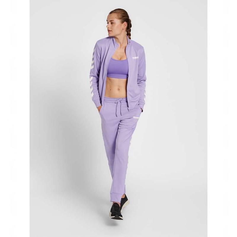 Hummel Legacy Poly Zip Shorts Dam Lavendel | 302366-131