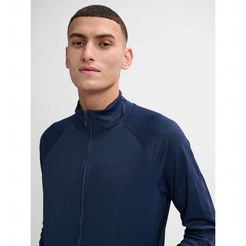 Hummel Legacy Sune Poly Zip Jackor Herr Marinblå | 275900-148