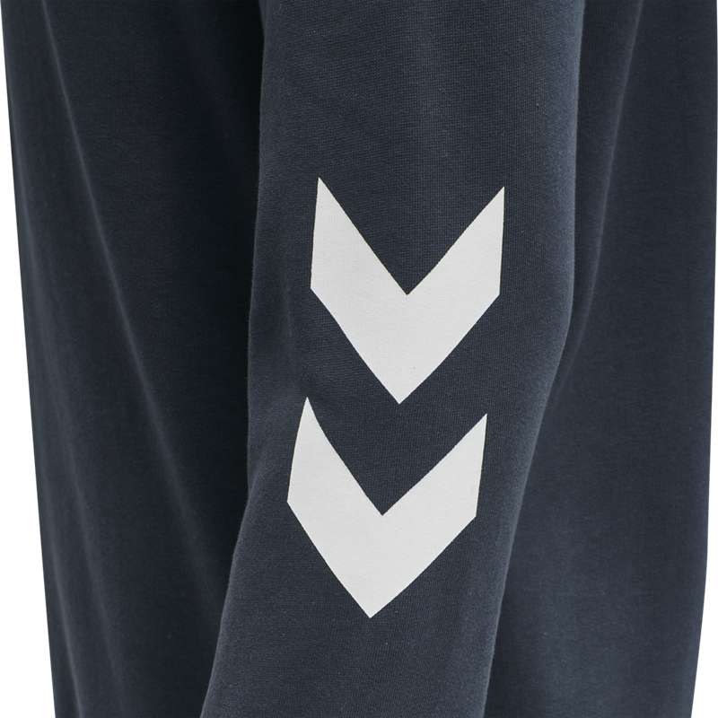 Hummel Legacy Zip Plus Hoodie Herr Marinblå | 880462-907