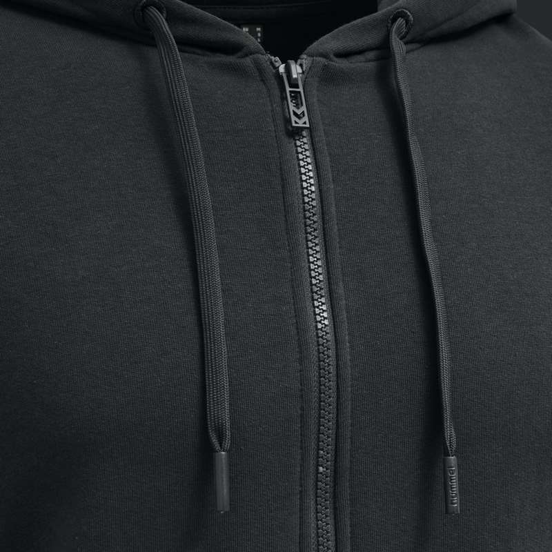 Hummel Legacy Zip Plus Hoodie Herr Svarta | 478094-938