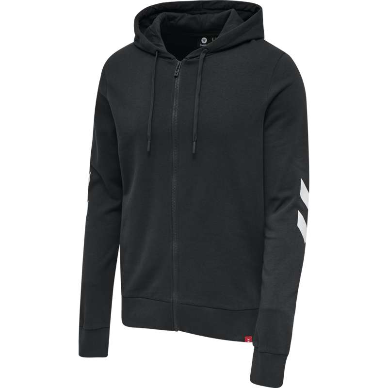 Hummel Legacy Zip Plus Hoodie Herr Svarta | 478094-938
