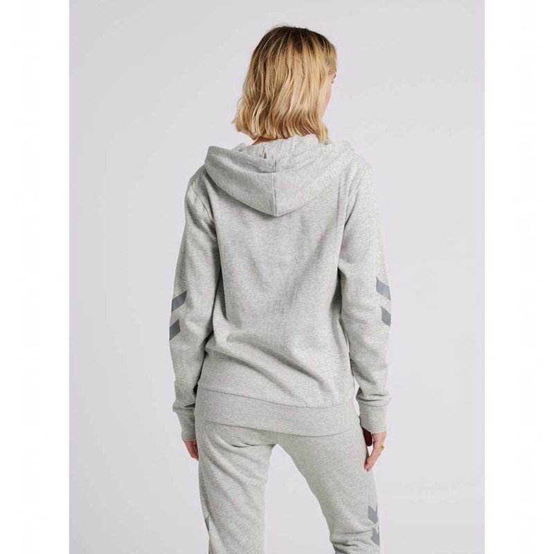 Hummel Legacy Zip T-shirt Herr Grå | 054226-326
