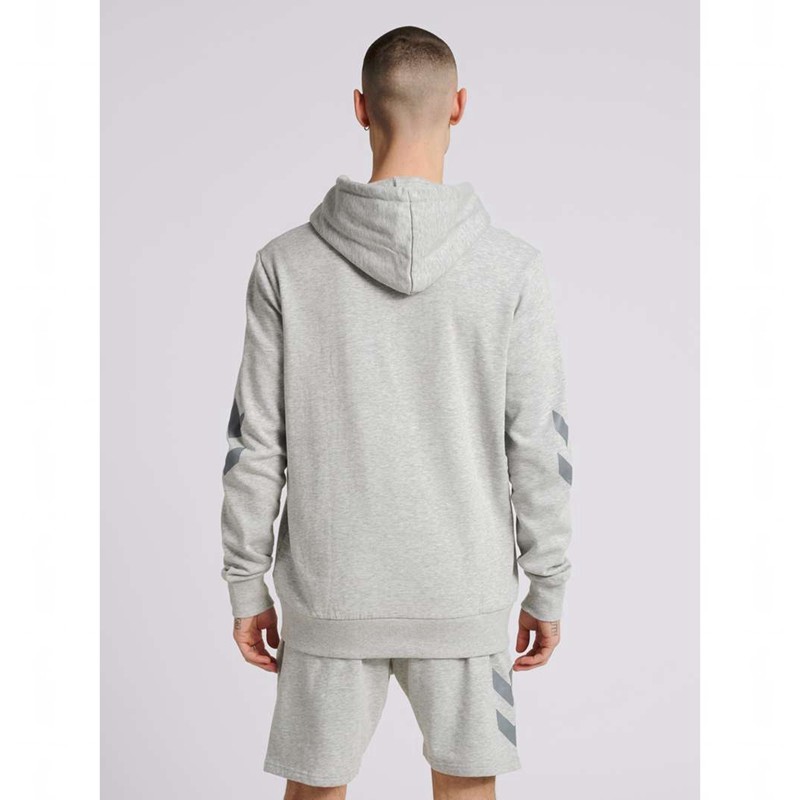 Hummel Legacy Zip T-shirt Herr Grå | 054226-326