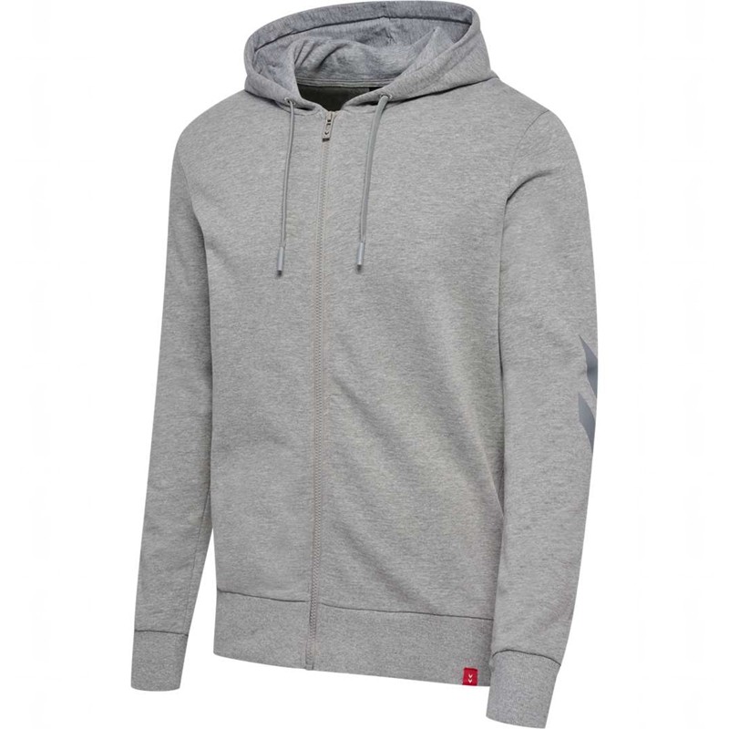 Hummel Legacy Zip T-shirt Herr Grå | 054226-326