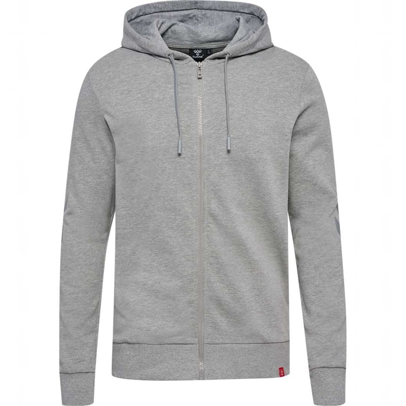 Hummel Legacy Zip T-shirt Herr Grå | 054226-326
