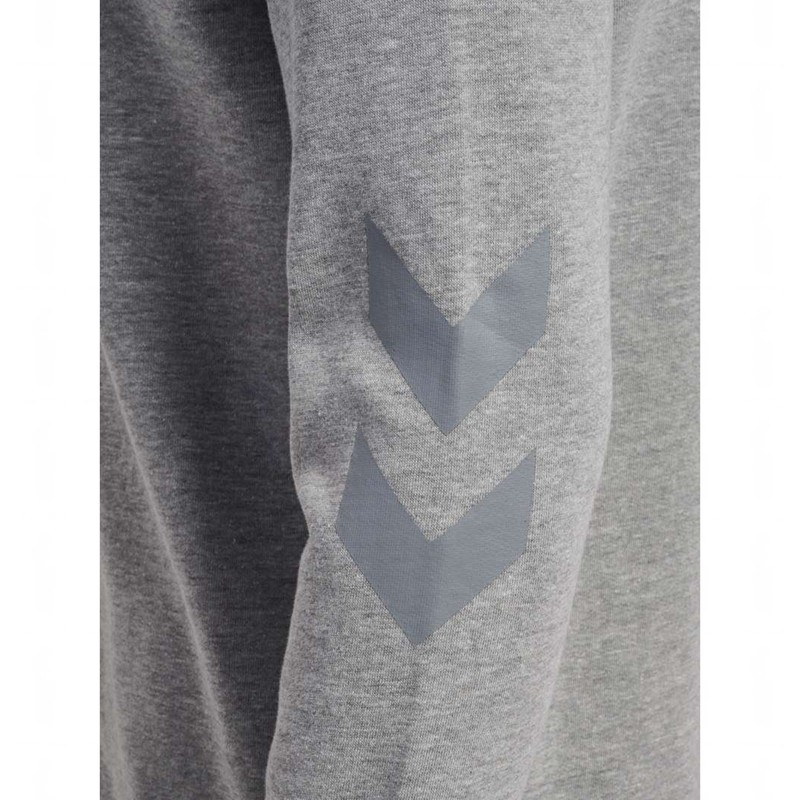Hummel Legacy Zip T-shirt Herr Grå | 054226-326