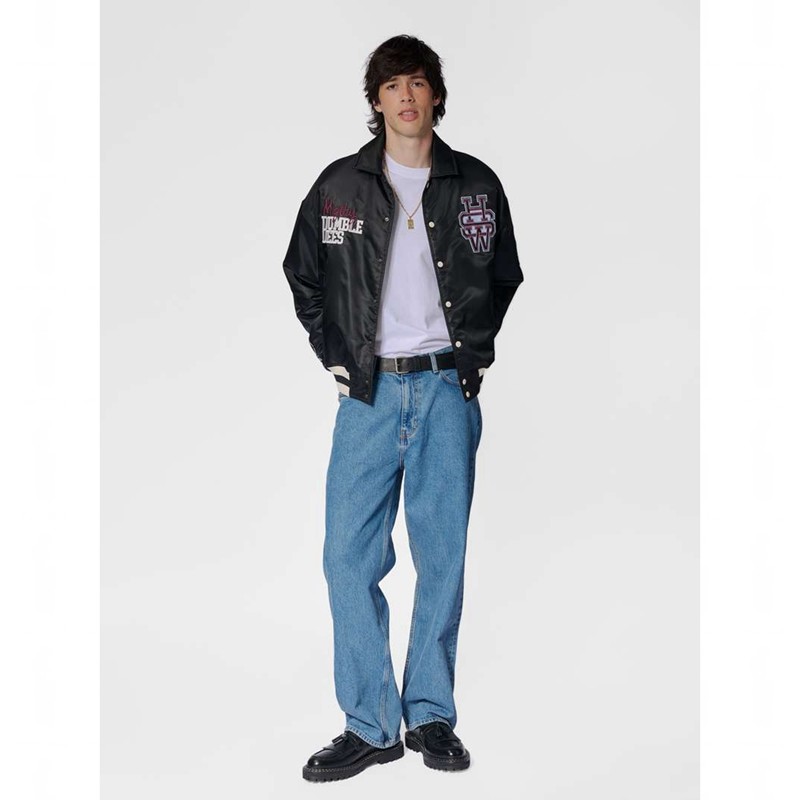 Hummel Letterman Sportswear Jackor Herr Svarta | 522252-423