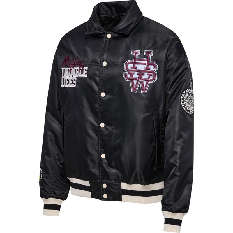 Hummel Letterman Sportswear Jackor Herr Svarta | 522252-423