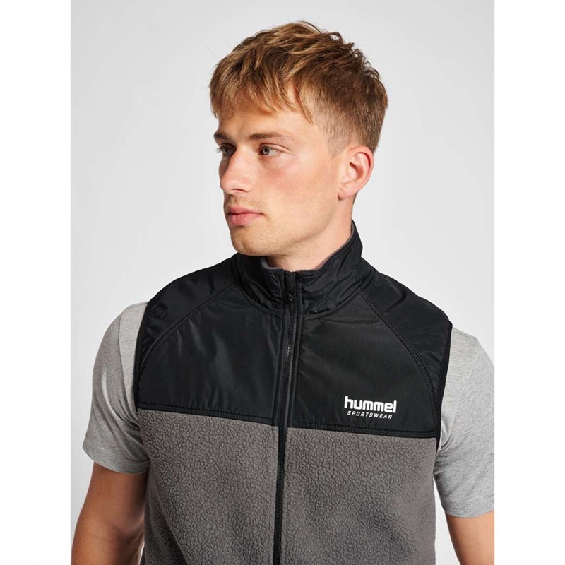 Hummel Lgc Charley Fleece Väst Herr Grå | 581726-031