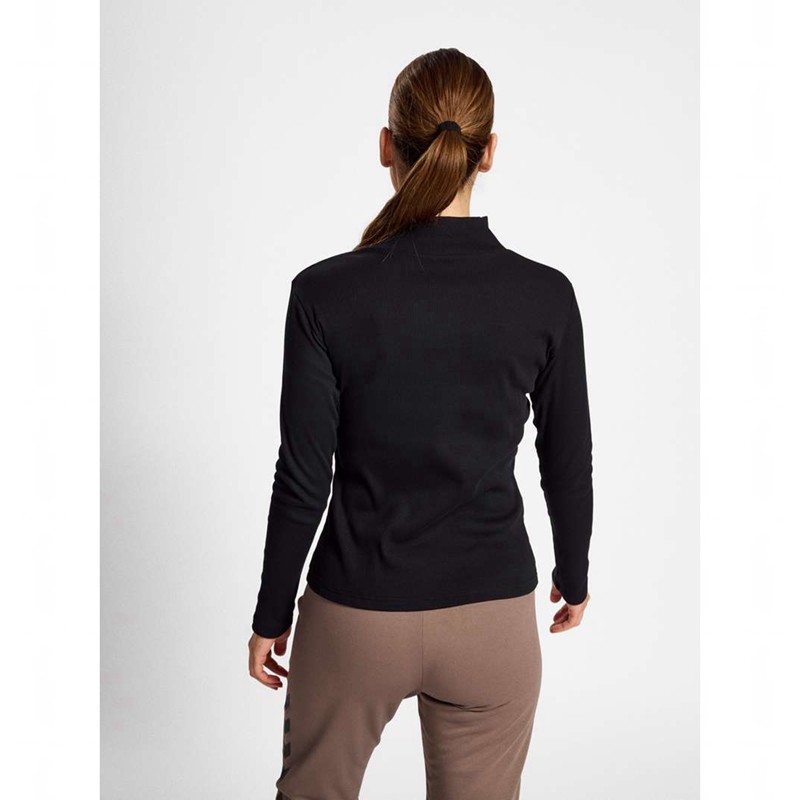 Hummel Lgc Gisa Turtleneck Hink Hatt Dam Svarta | 592645-152