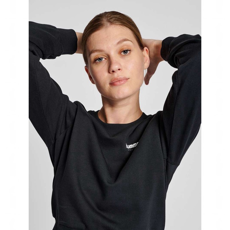 Hummel Lgc Shai Short T-shirt Dam Svarta | 465586-939