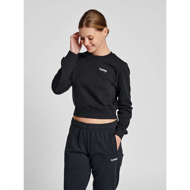Hummel Lgc Shai Short T-shirt Dam Svarta | 465586-939
