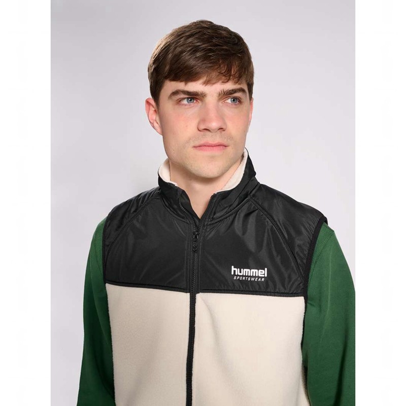 Hummel Lgc Theo Fleece Väst Herr Vita | 129364-392