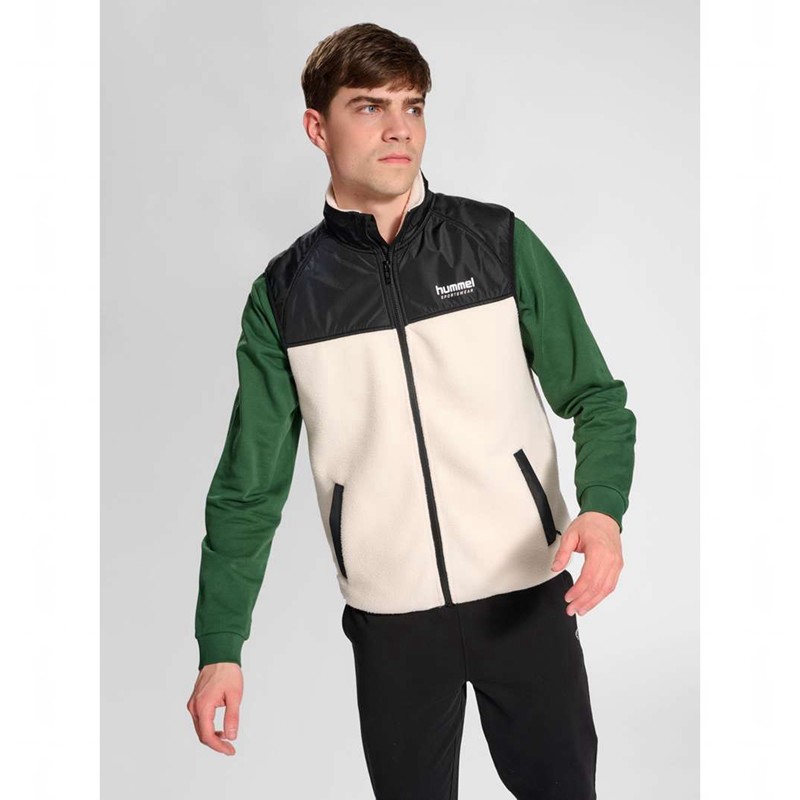 Hummel Lgc Theo Fleece Väst Herr Vita | 129364-392